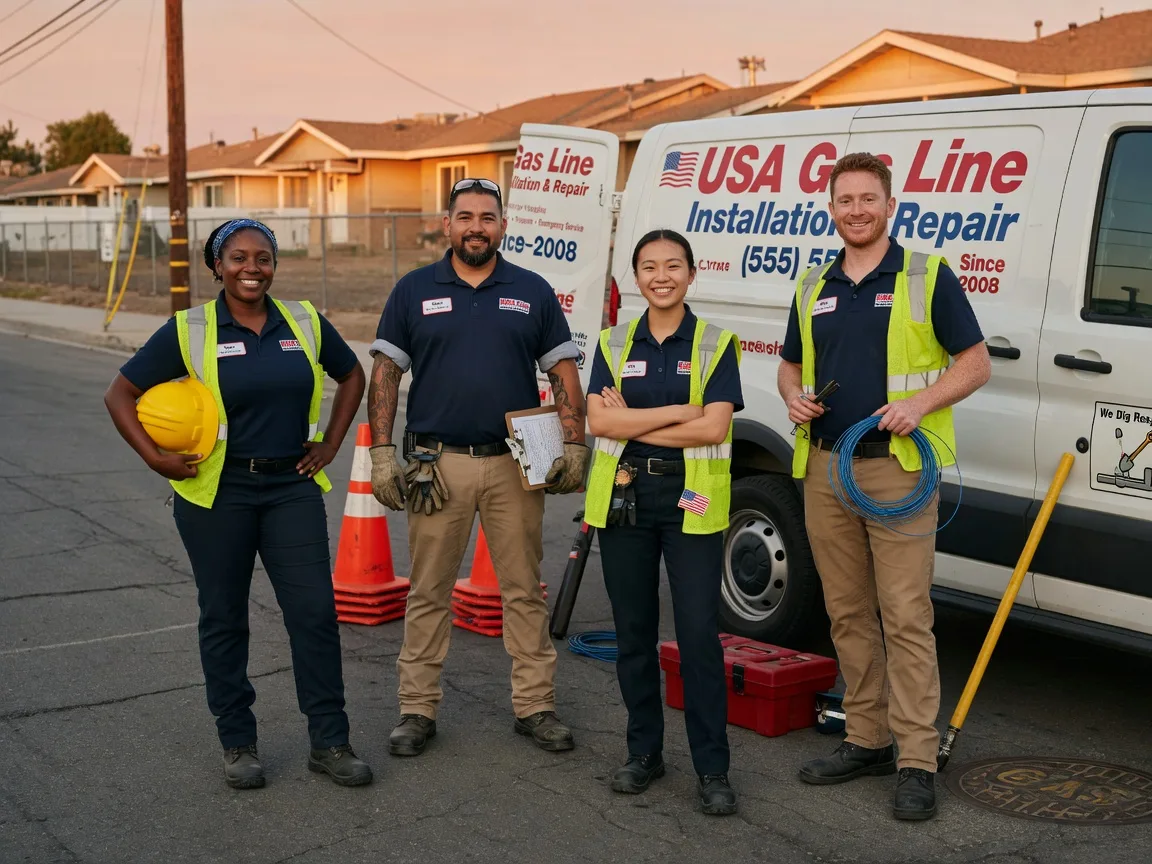 Gas Line Installation company in Dell, AR